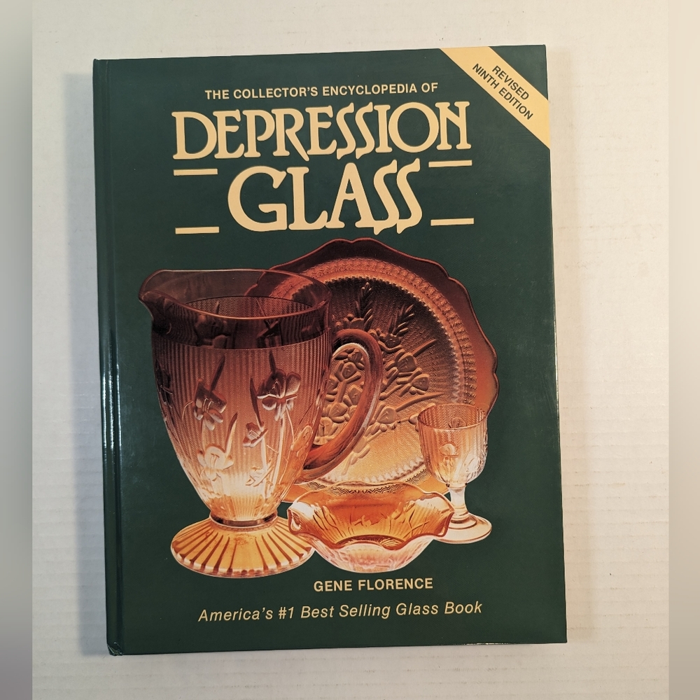 Collector Encyclopedia of Depression Glass Gene Florence 9th Edition Hardcover